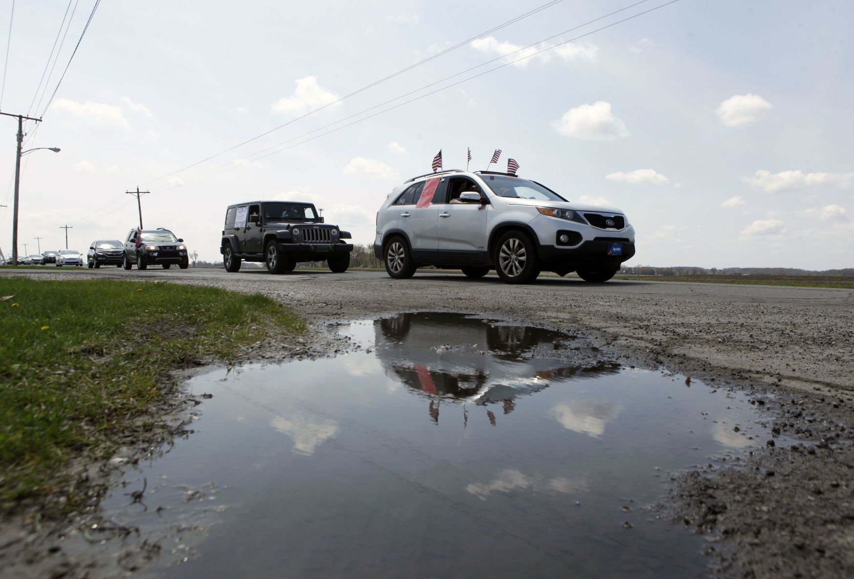 Protest outside Westville Correctional Facility